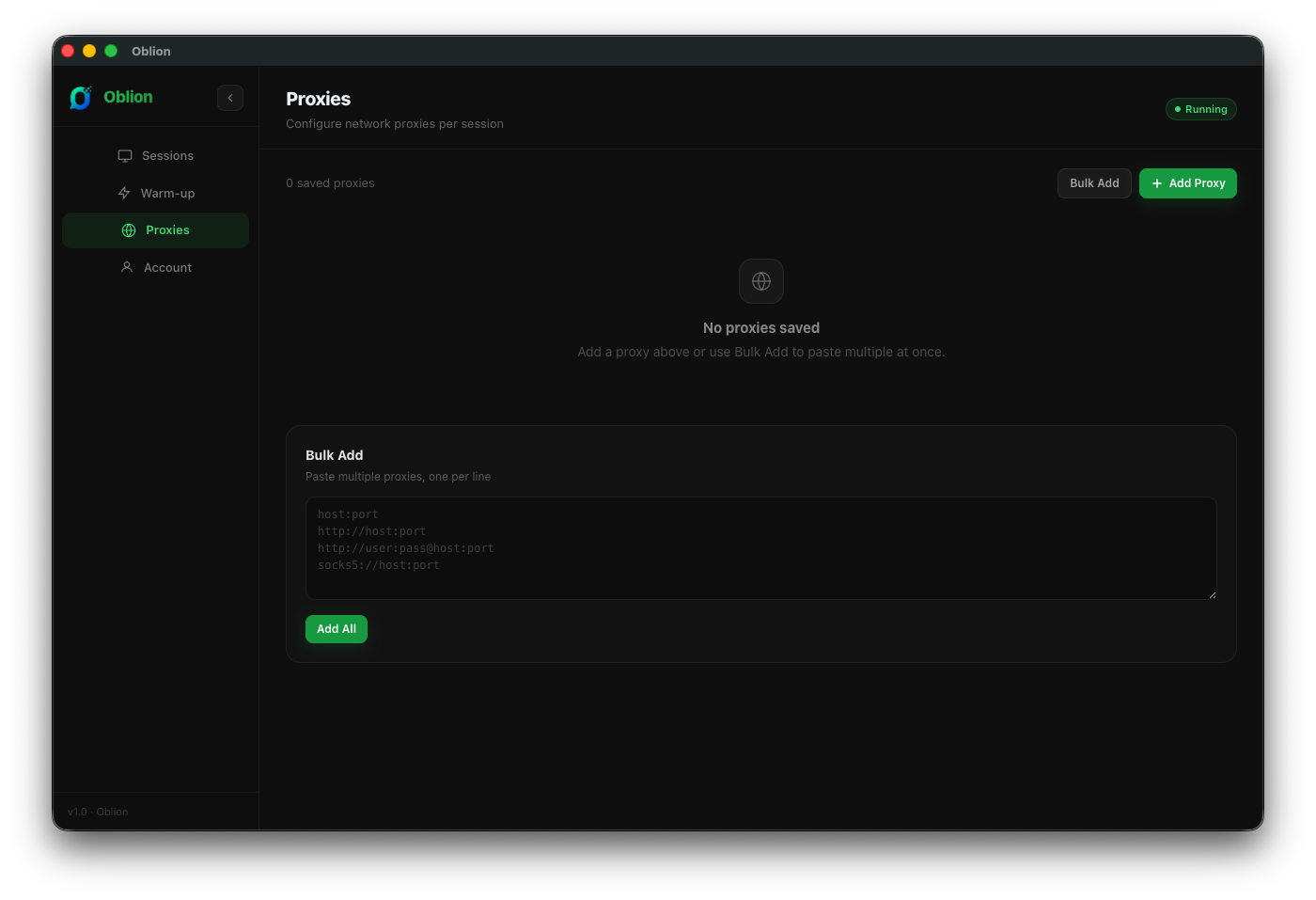 Proxy Manager